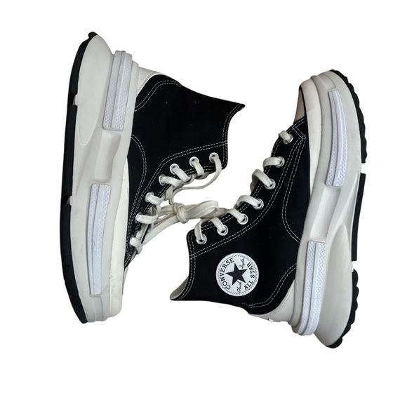 Converse Run Star Legacy Cx Future Comfort Black and White High-Top Sneakers - Picture 7 of 10
